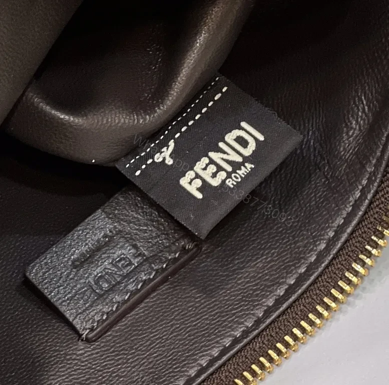 View 9 of Compact Luxury Fendi-Style Patterned Mini Bag