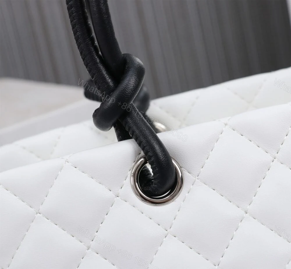 View 6 of Chanel Large Cambon Tote Bag Black White 41Cm