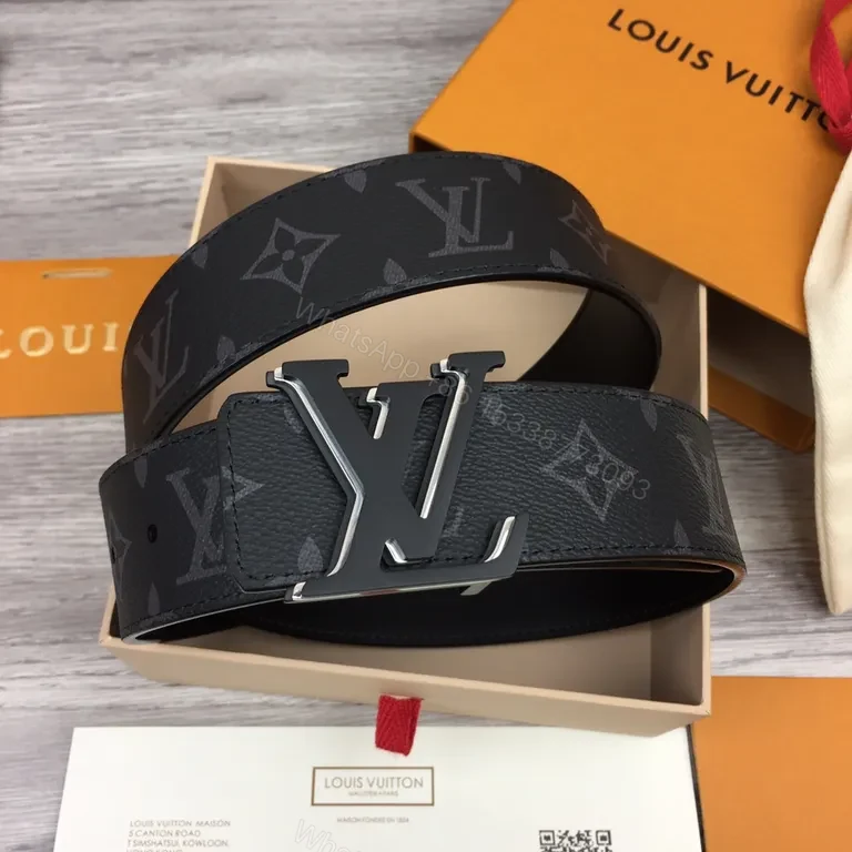 View 9 of Iconic Monogram Belt: Everyday Sophistication in Black