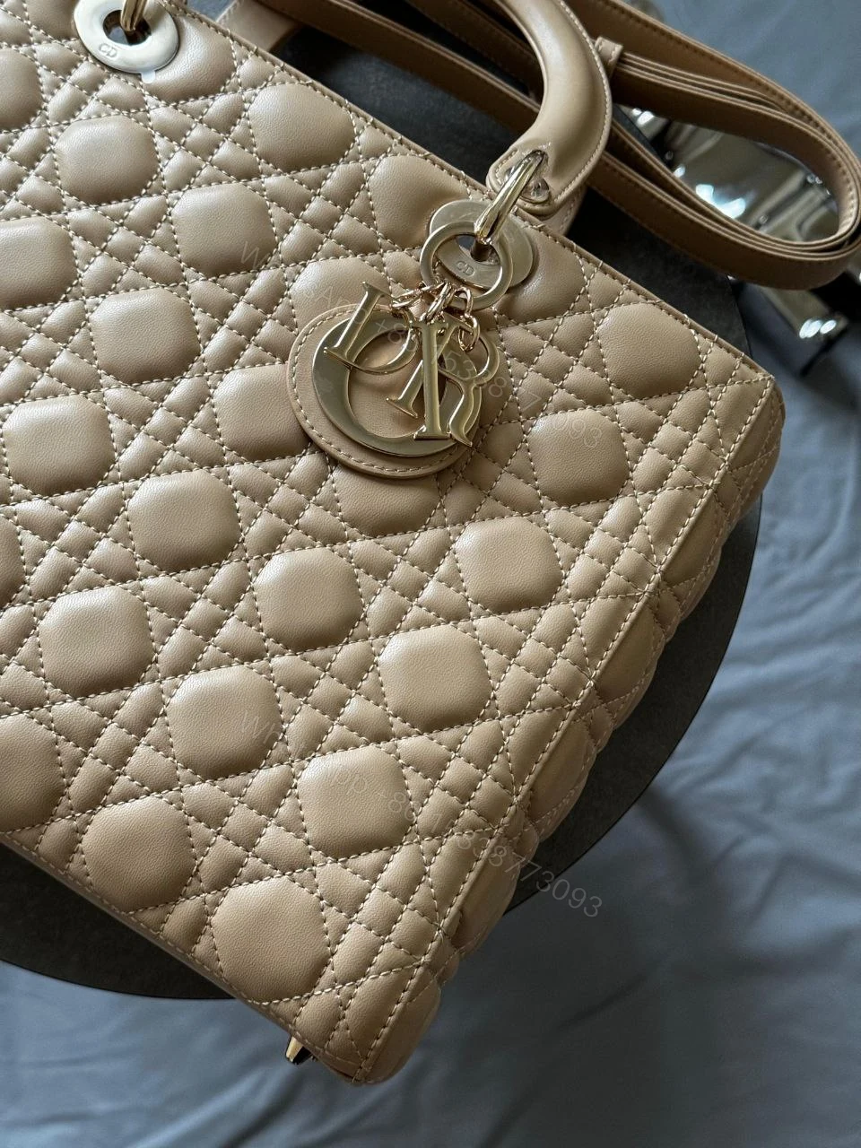 View 2 of CHRISTIAN DIOR handbag ‘LADY DIOR LARGE
