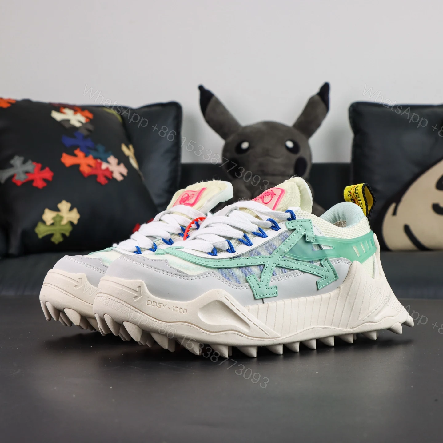 View 8 of Off White ODSY 1000 White Green