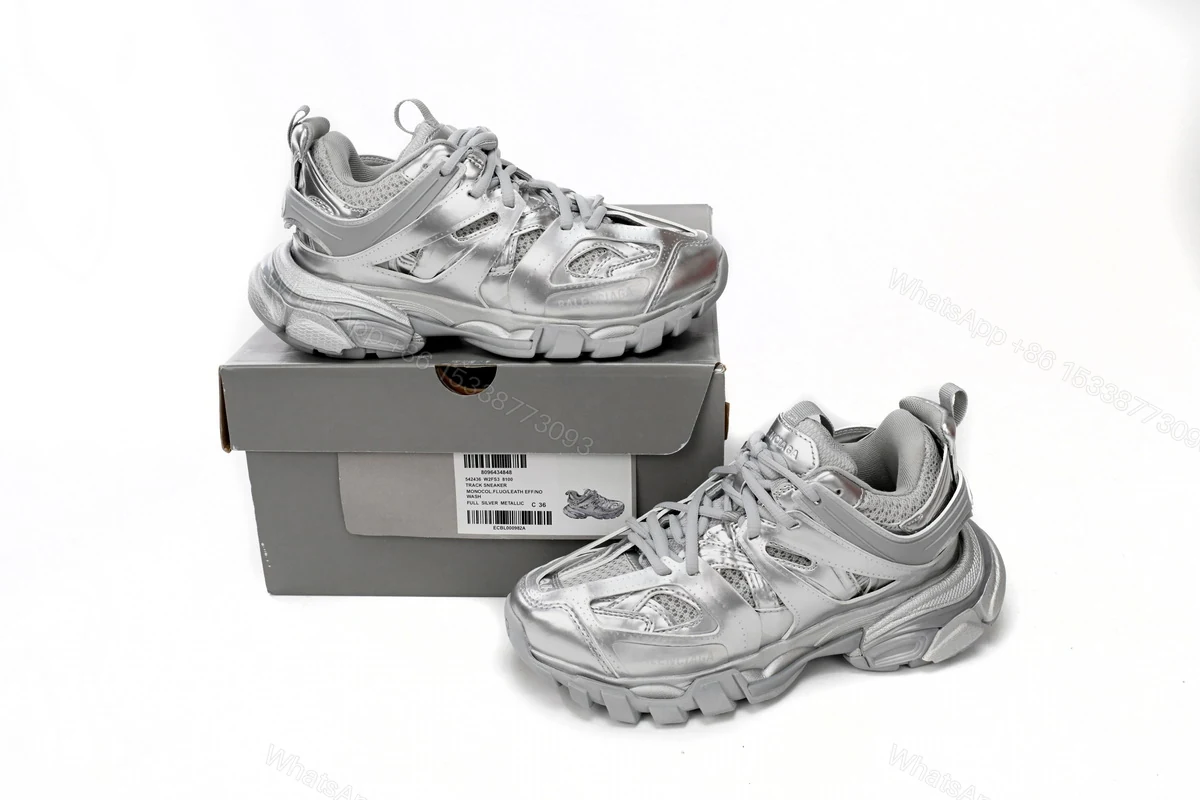 View 2 of Balenciaga Track Bright Silver 542436 W2FS3 8100