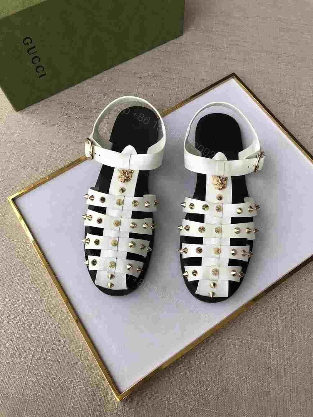 View 8 of GUCCI SANDAL WITH DOUBLE G – SDG003