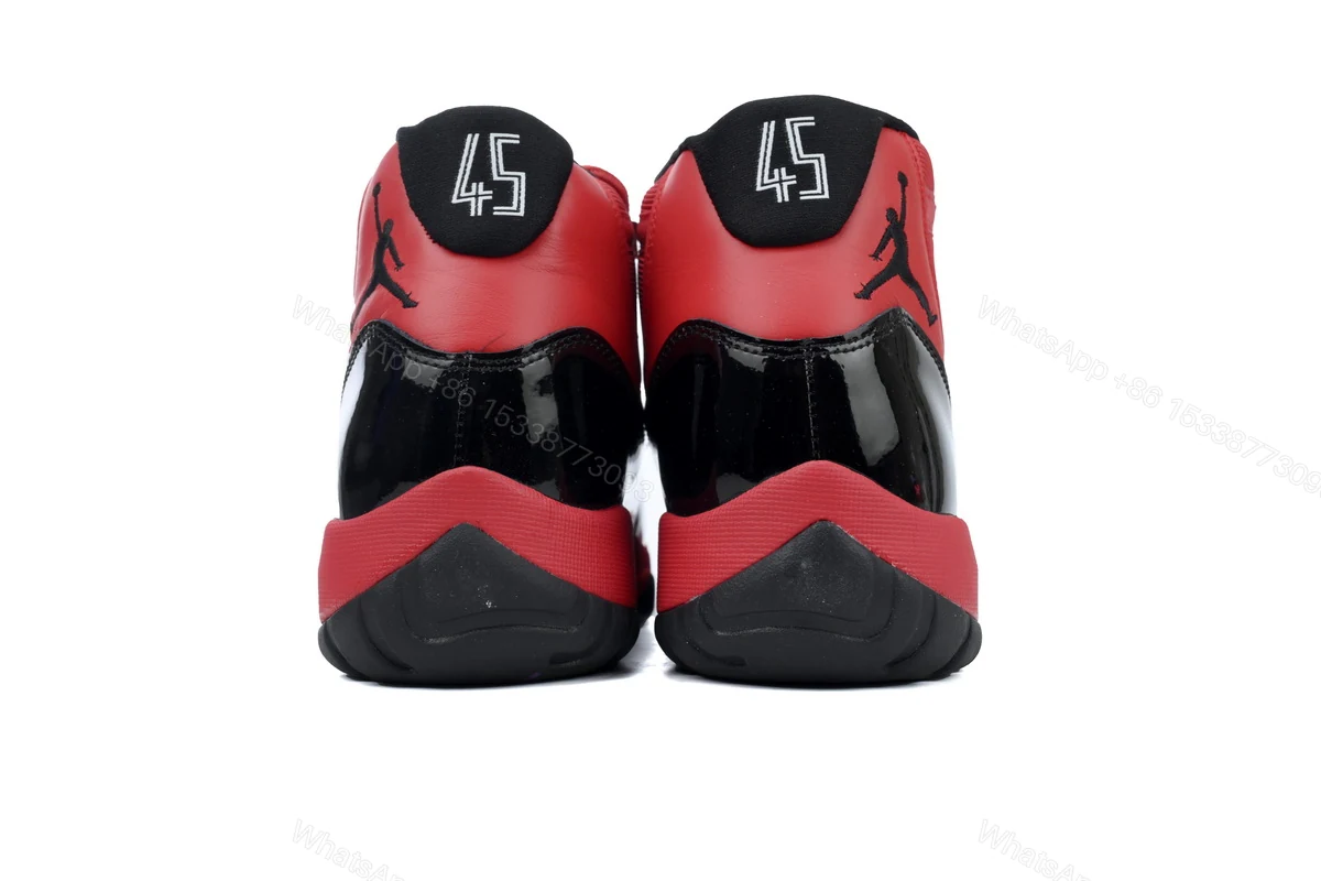 View 3 of Air Jordan 11 Retro "Black Red” CT8012-600