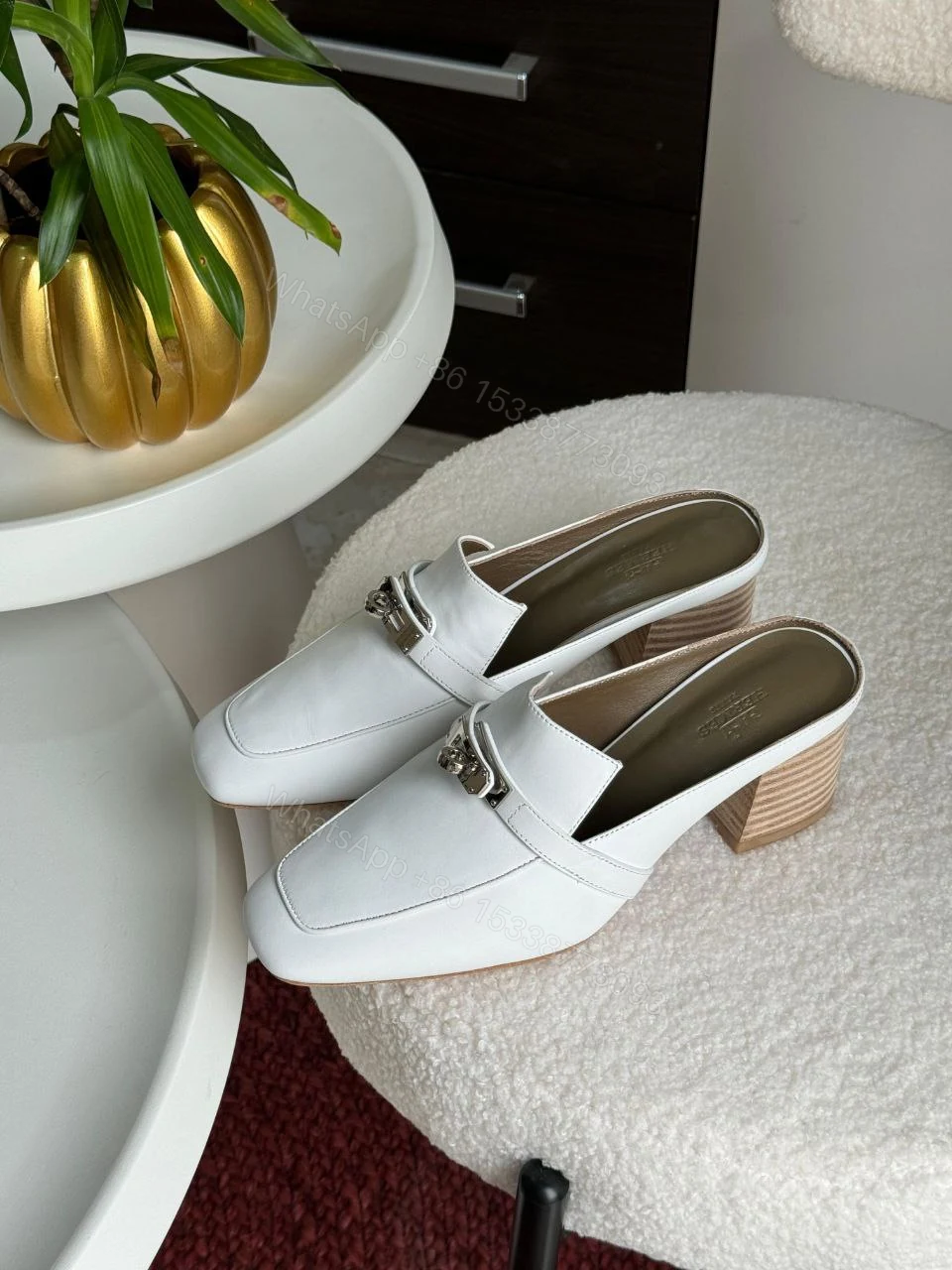 View 5 of Hermes Blossom mule