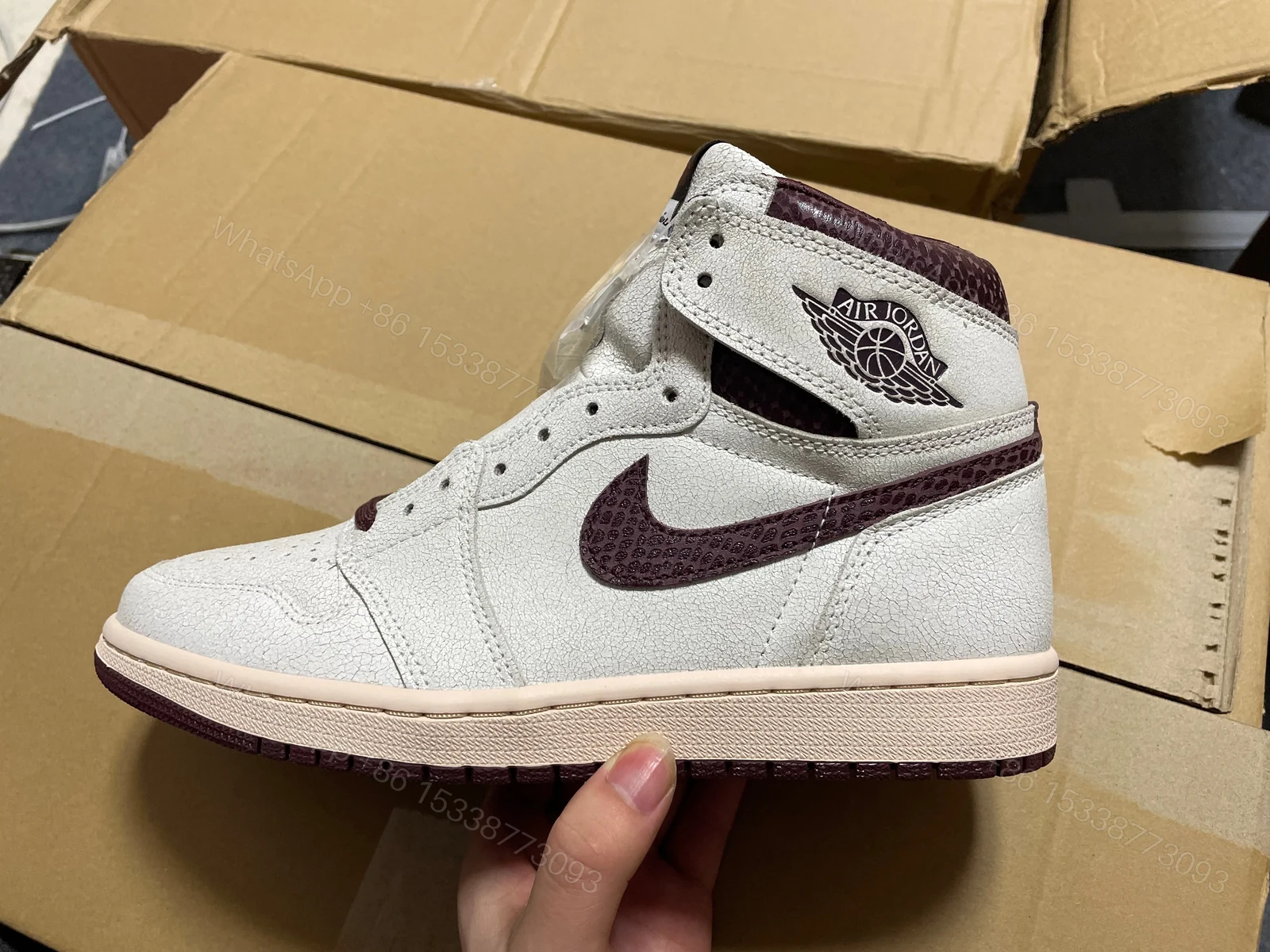 Jordan 1 Retro High OG A Ma Maniére — view 1