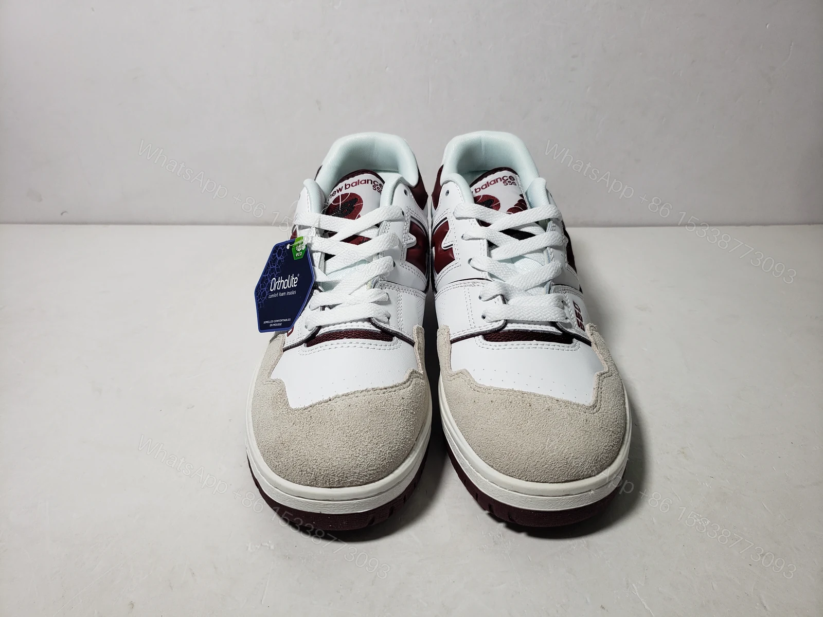 New Balance 550 Sea Salt Burgundy BB550LI1 — view 2
