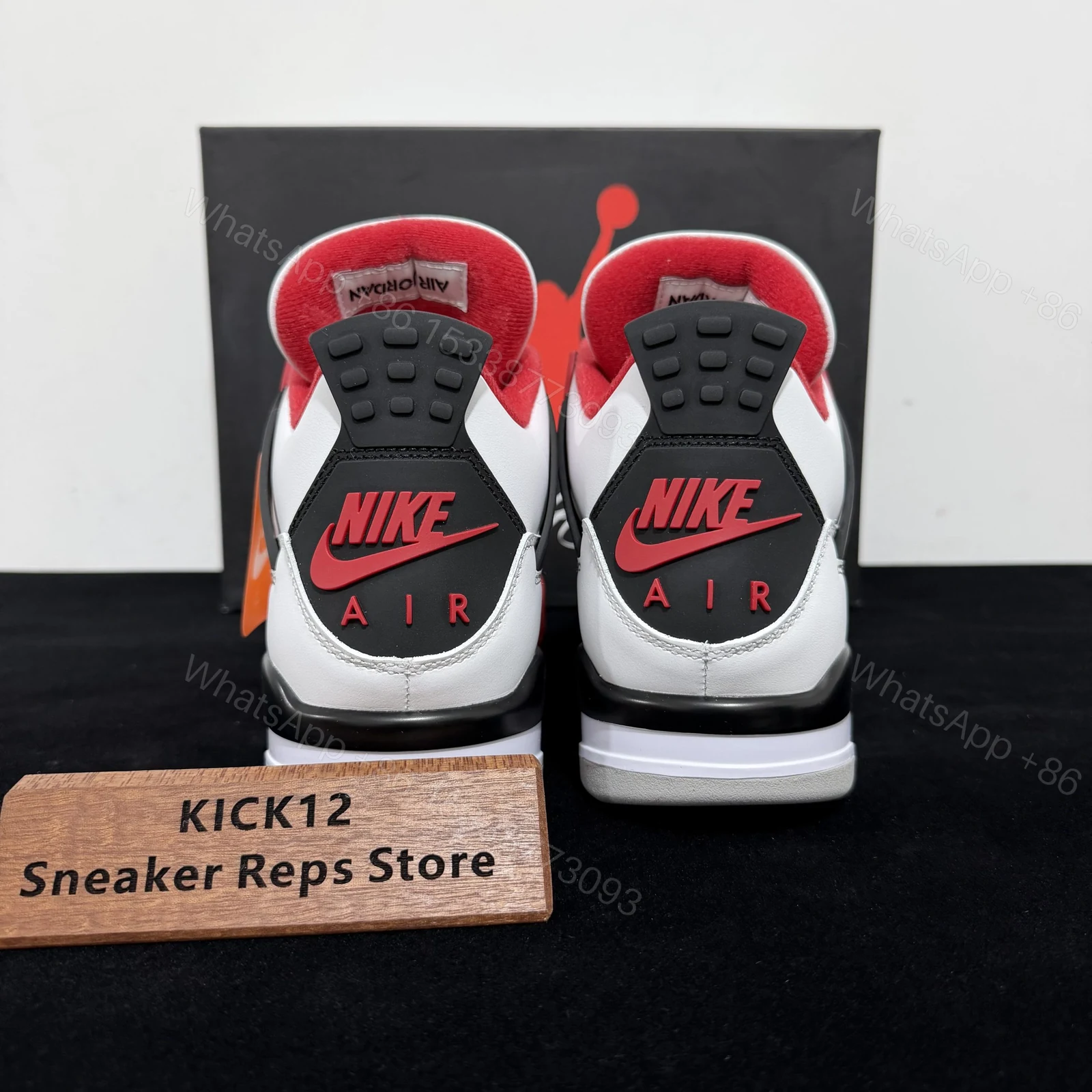 View 6 of Air Jordan 4 Retro Fire Red Reps