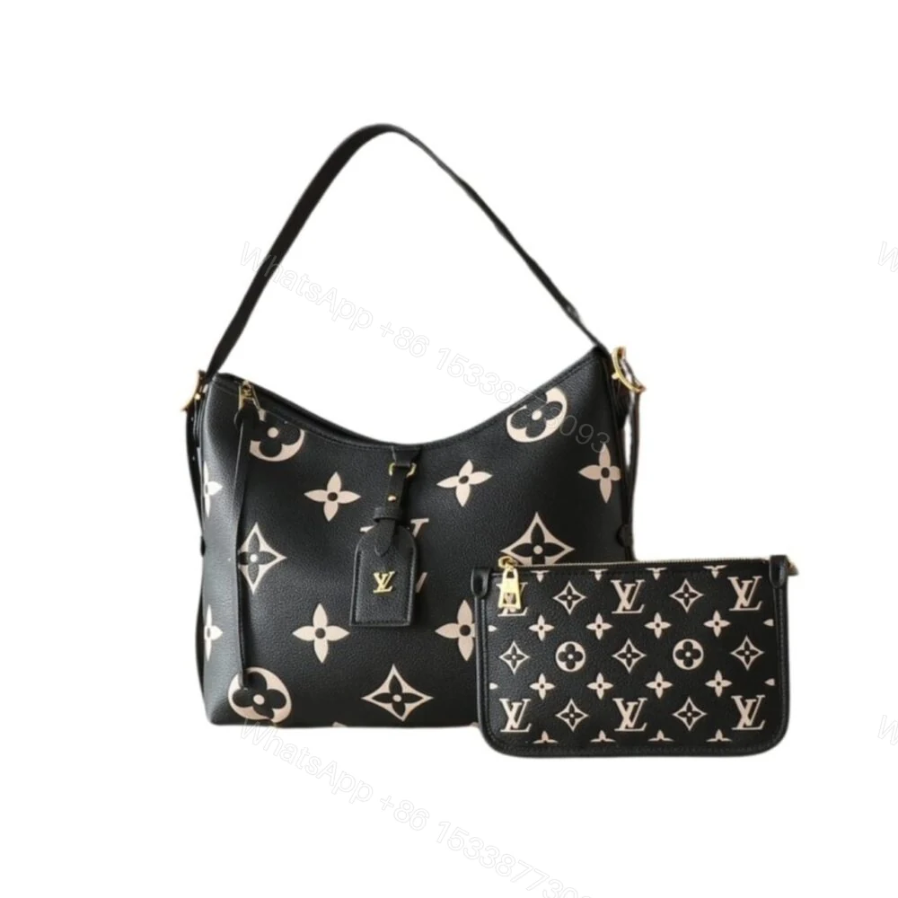 Louis Vuitton Carryall PM Bicolor Monogram Empreinte Black 29Cm — view 1