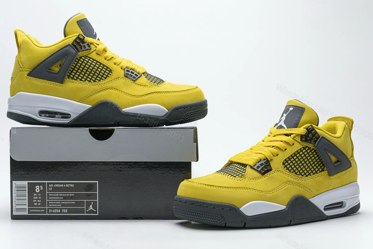 Air Jordan 4 Retro Lightning 314254-702 (2006) — view 2
