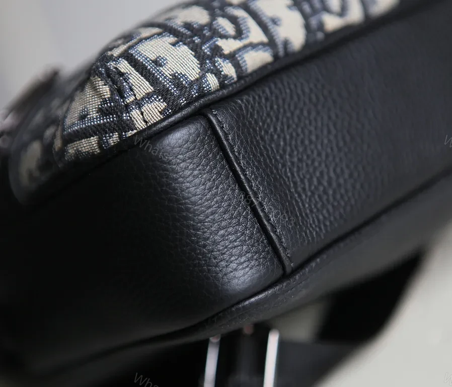 View 7 of Chic Compact Crossbody: Dior-Inspired Texture Luxury Bag