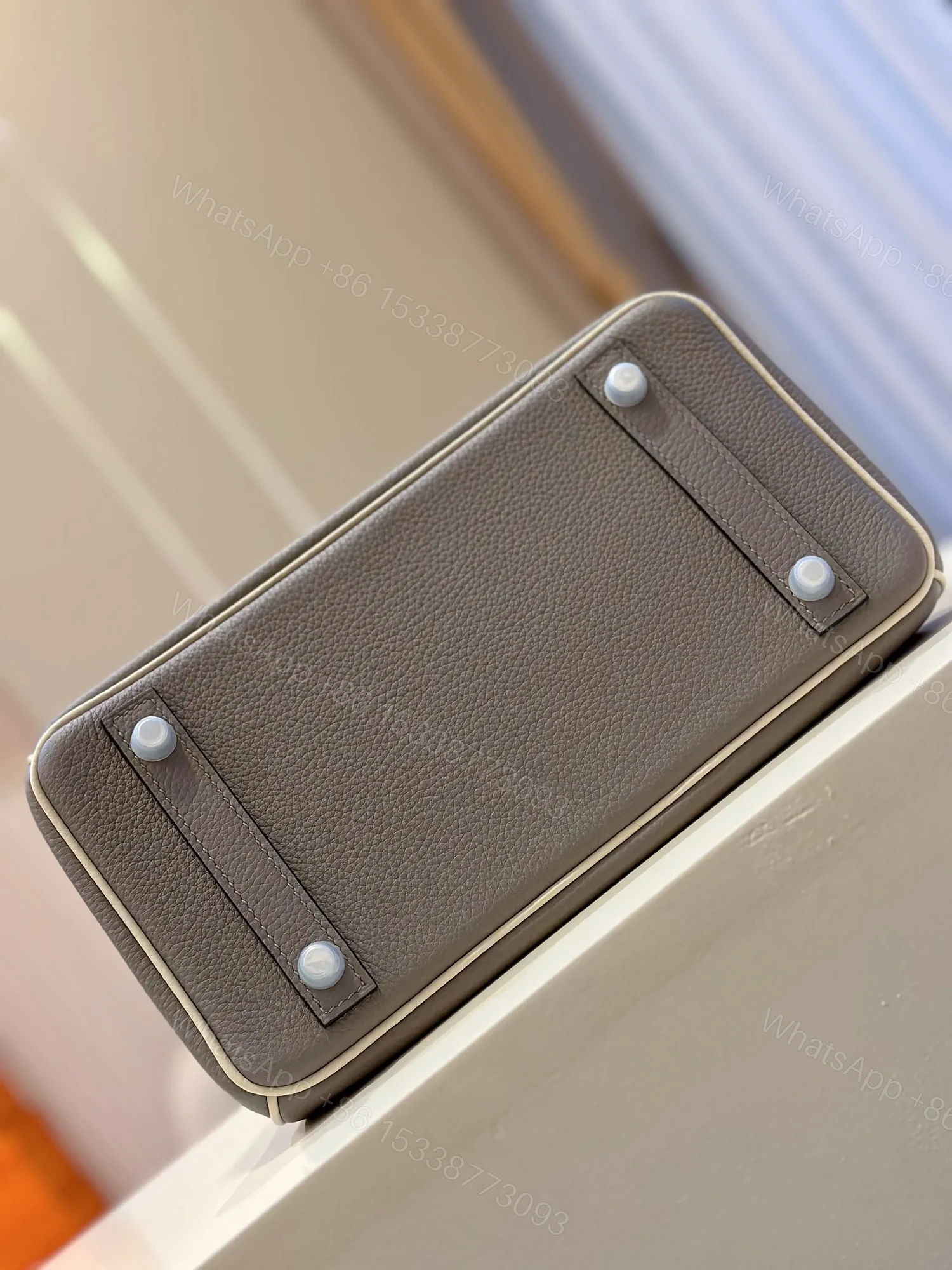 View 6 of HN 25 Gray/Beige Customize Palladium Hardware