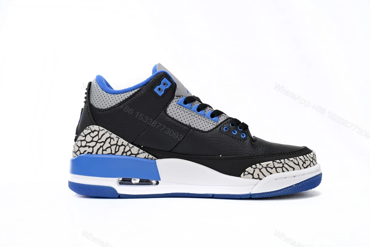 View 2 of Air Jordan 3 Sport Blue 136064-007