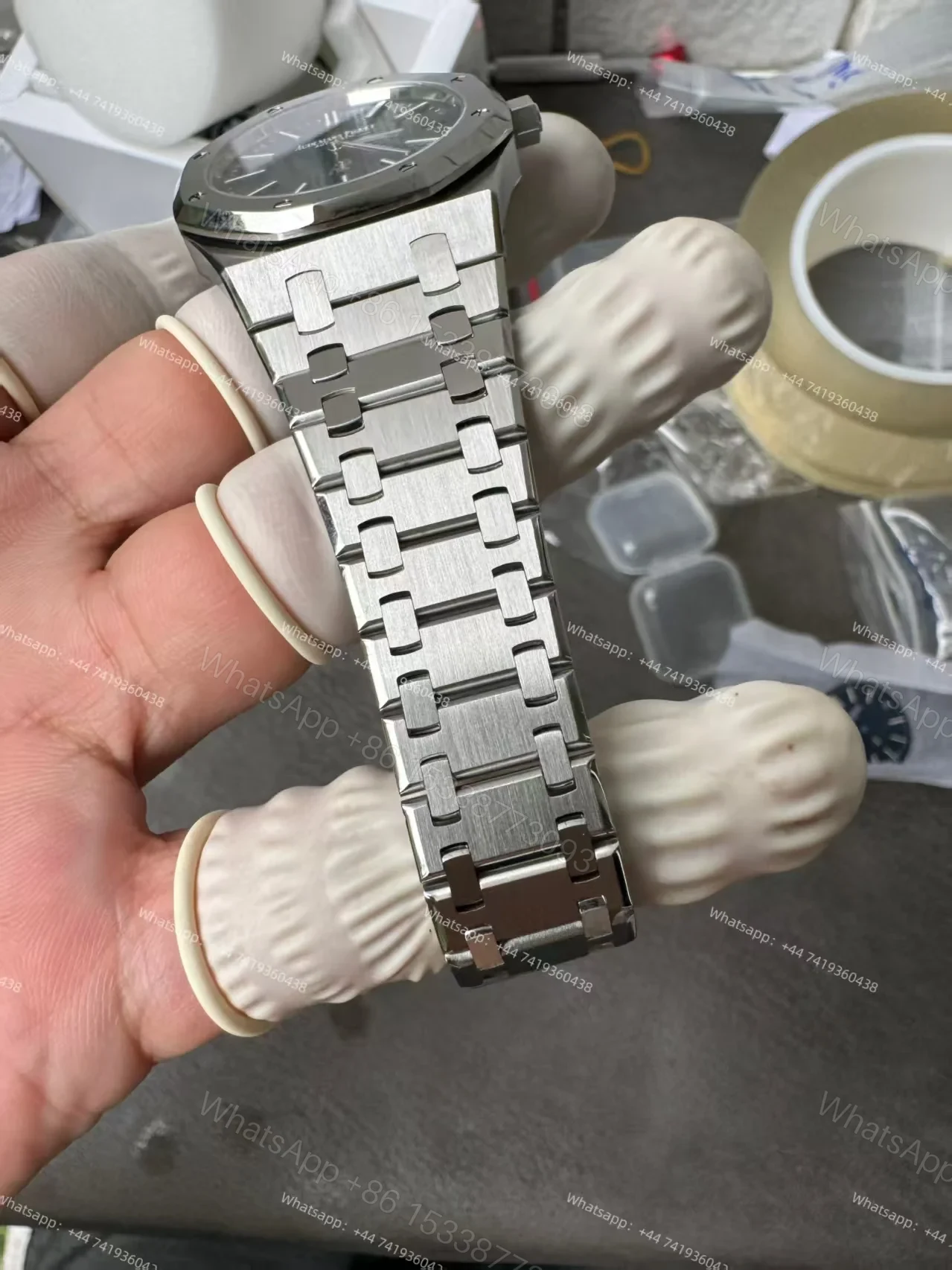 View 12 of Audemars Piguet Super Clone Royal Oak “Jumbo” Extra-Thin 15202ST 39mm