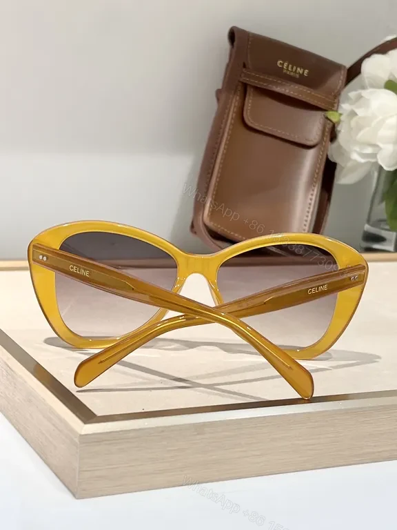 View 7 of Lux Burgundy Classic Sunglasses â€“ CELINE-Inspired, UT UV400