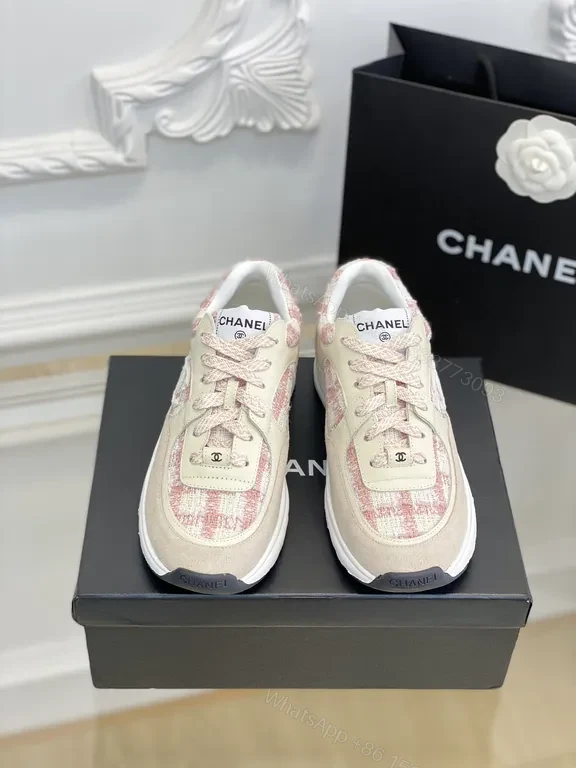 View 8 of Chanel-Inspired Knit & Suede Sneaker: Subtle Luxe Edge