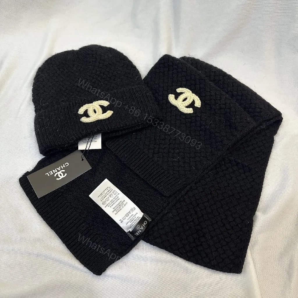 View 3 of Pastel Knit Beanie: Luxe Texture, Logo-Accent Style