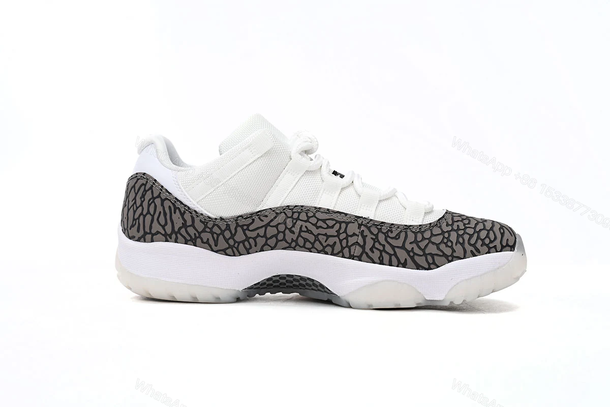 View 2 of Air Jordan 11 Retro Low “Cement Grey” AV2187-140