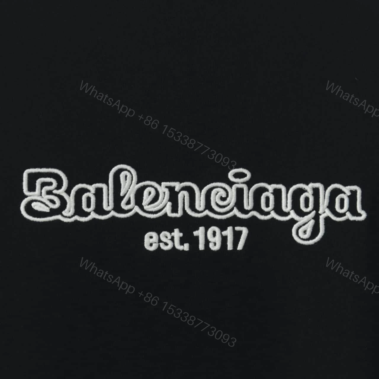View 4 of BALENCIAGA CHEST LOGO SHORT SLEEVE T SHIRT