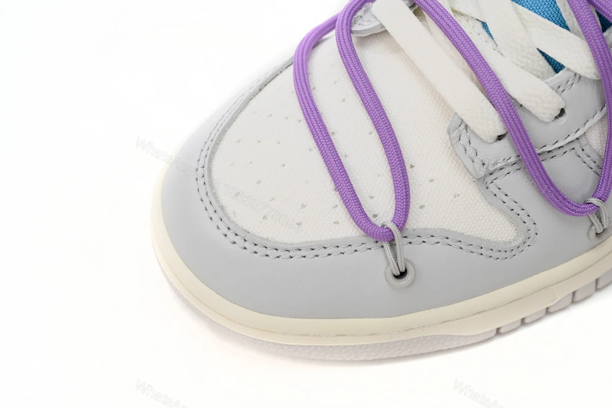 View 4 of OFF WHITE x Nike Dunk SB Low The 50 NO.47 DM1602-125