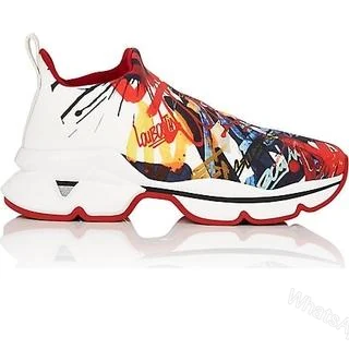 CHRISTIAN LOUBOUTIN SPACE RUN SOCK SNEAKER – CL63 — view 1