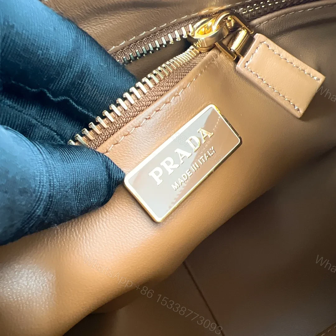 View 8 of Prada Medium Aimée Shoulder Bag | Brown