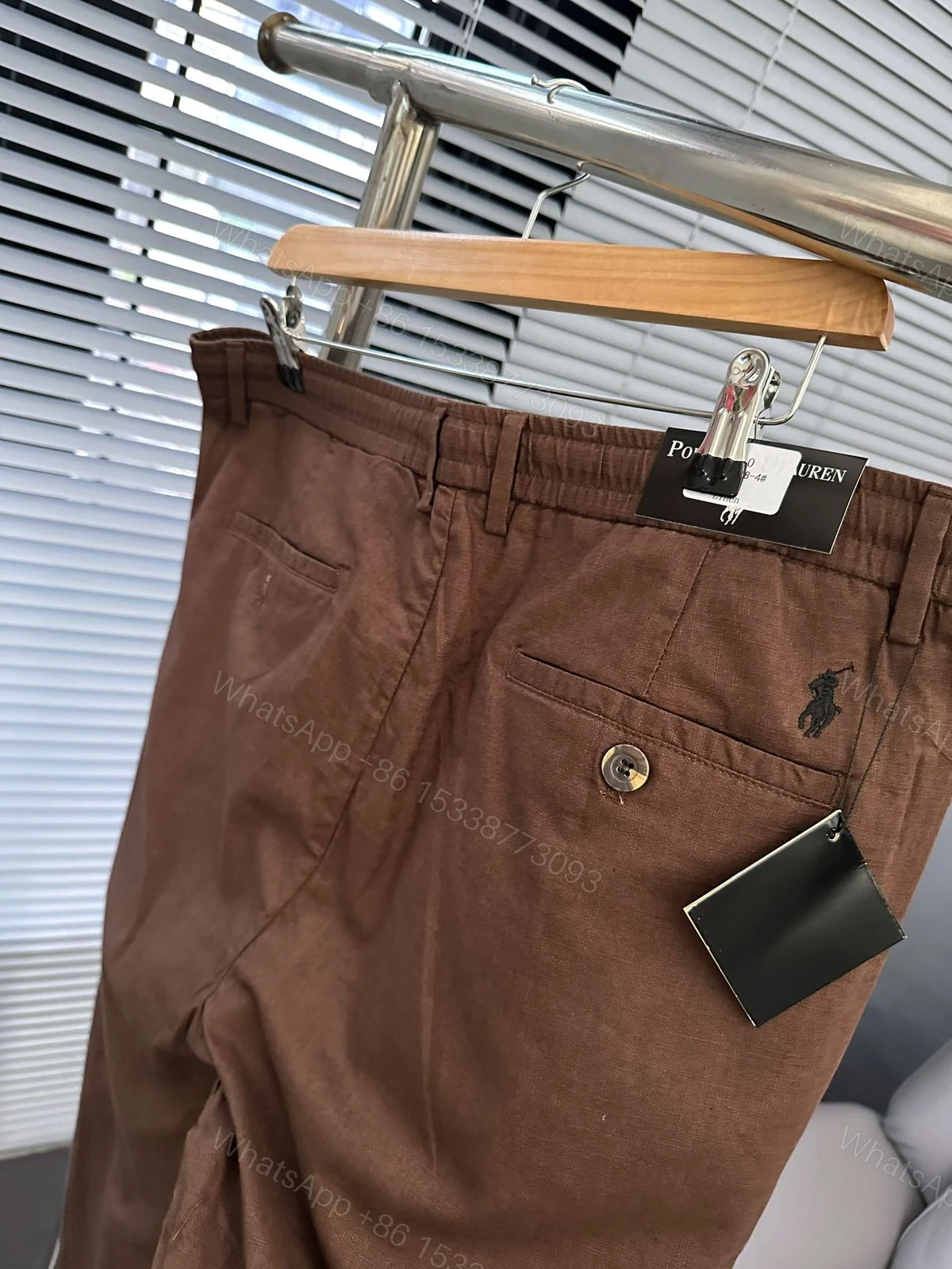 View 22 of Ralph Lauren Premium Linen Pants First Copy | AAA+ Replica Limited Edition
