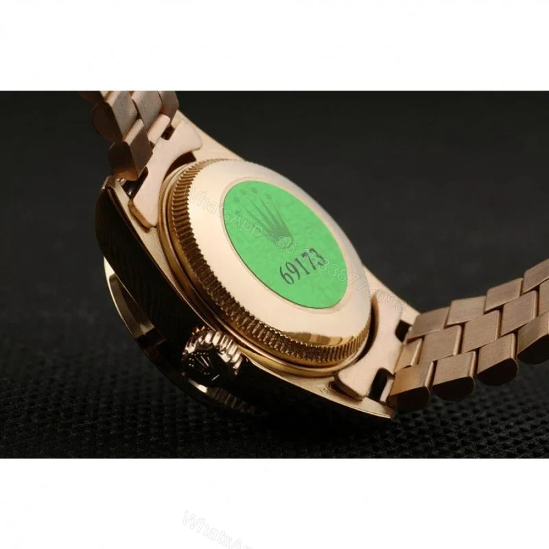 View 8 of Replica Rolex Datejust Green Dial RL39 28 mm