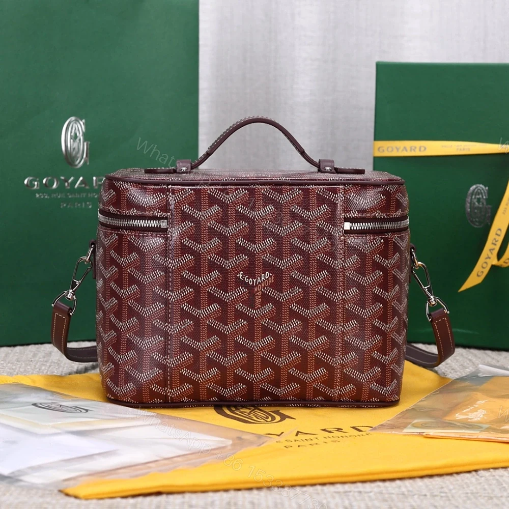 View 2 of 高仿Goyard*Muse系列MUSEVA3單價盒子包朱紅免檢版