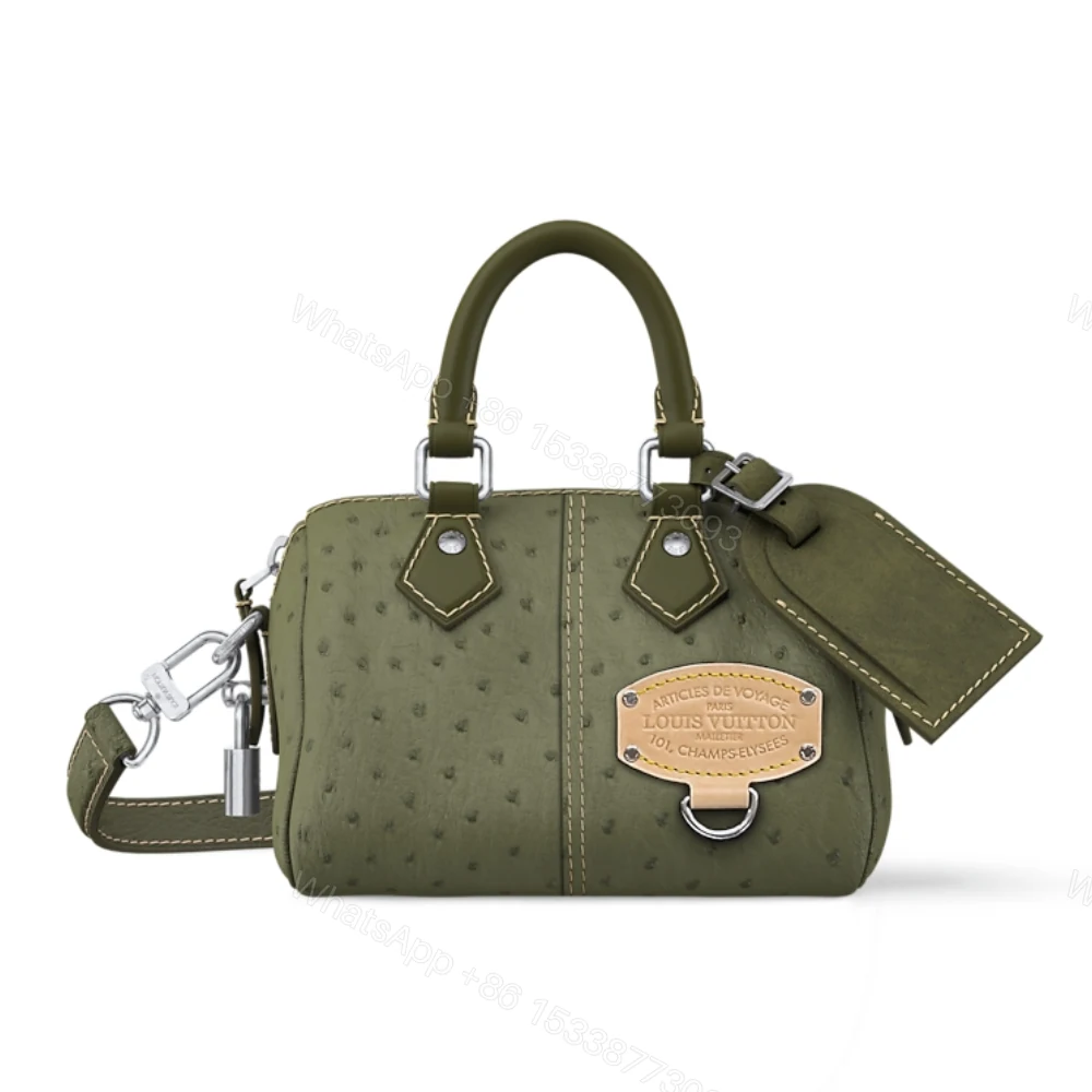 Louis Vuitton Speedy 18 Bandoulière Bag Khaki Green 18Cm N89151 — view 1