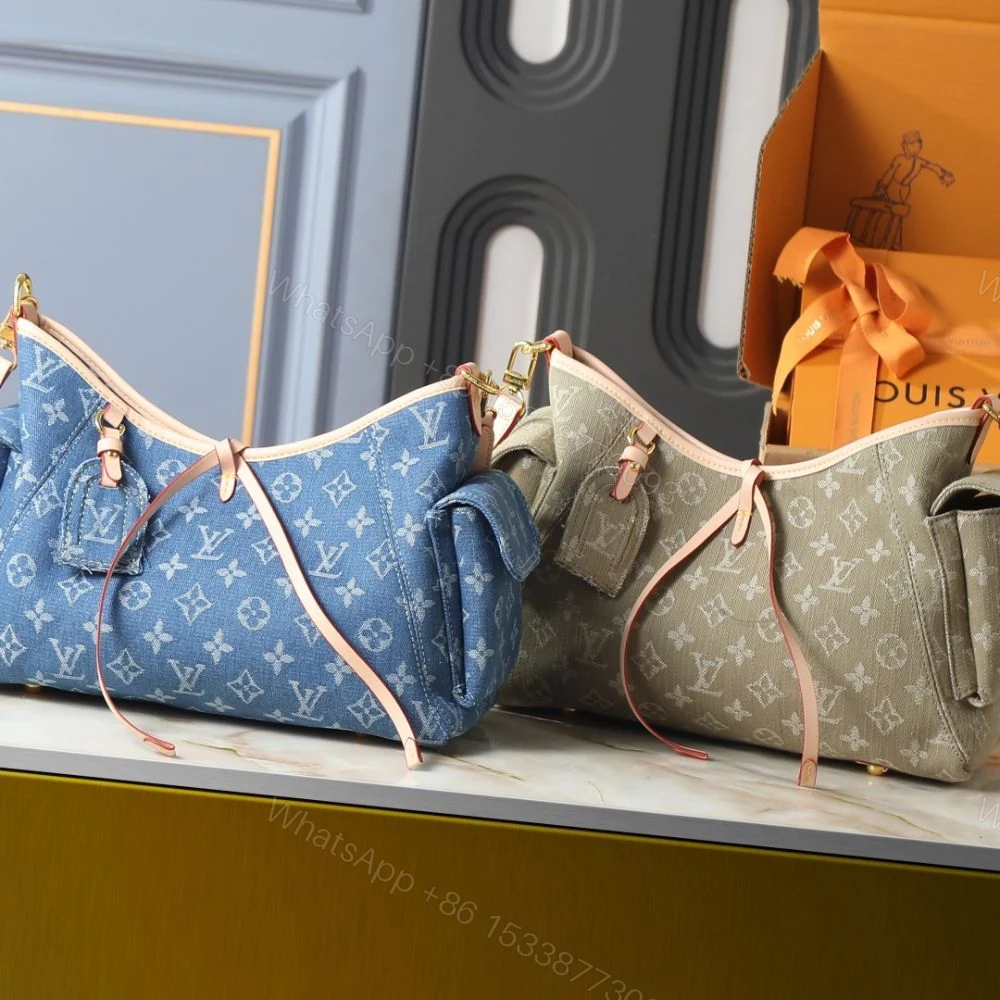 View 10 of Louis Vuitton Carryall Cargo PM Khaki Denim 33Cm M27623