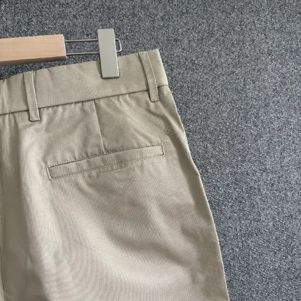 View 5 of Beige Cargo Pants with LV Monogram Patch