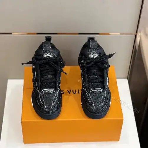 View 5 of LOUIS VUITTON SKATE SNEAKERS IN BLACK – LSVT328