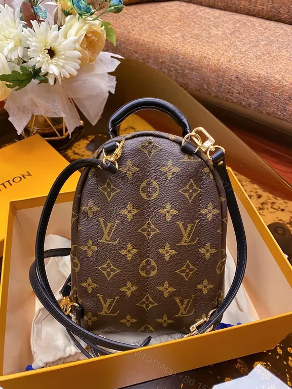 View 5 of Monogram Canvas Backpack â€” Luxe Everyday Carry