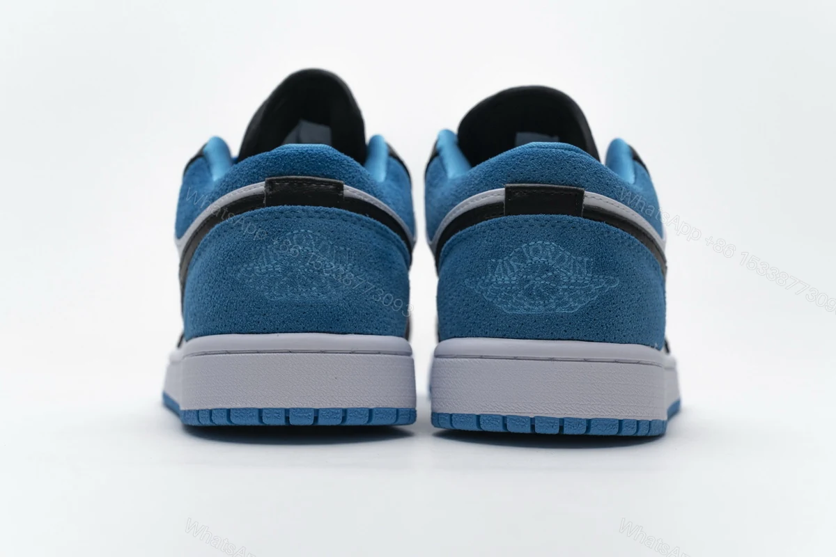 View 4 of Air Jordan 1 Low Laser Blue CK3022-004