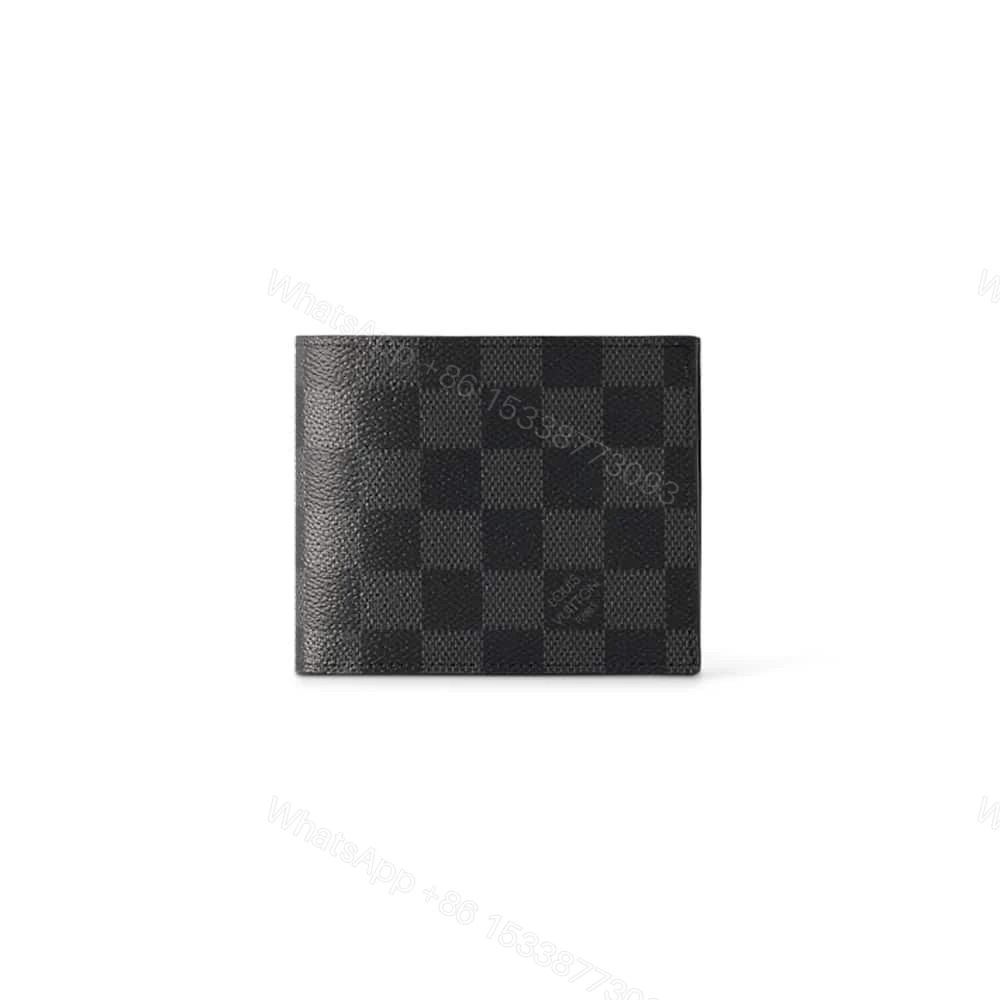 LV MARCO WALLET DAMIER GRAPHITE CANVAS – RRG090 — view 1