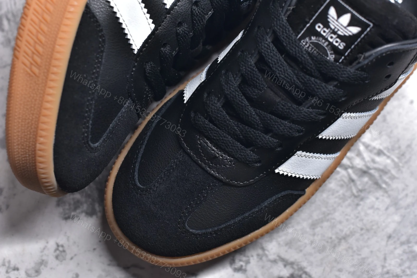 View 6 of Adidas Samba XLG Core Black Gum