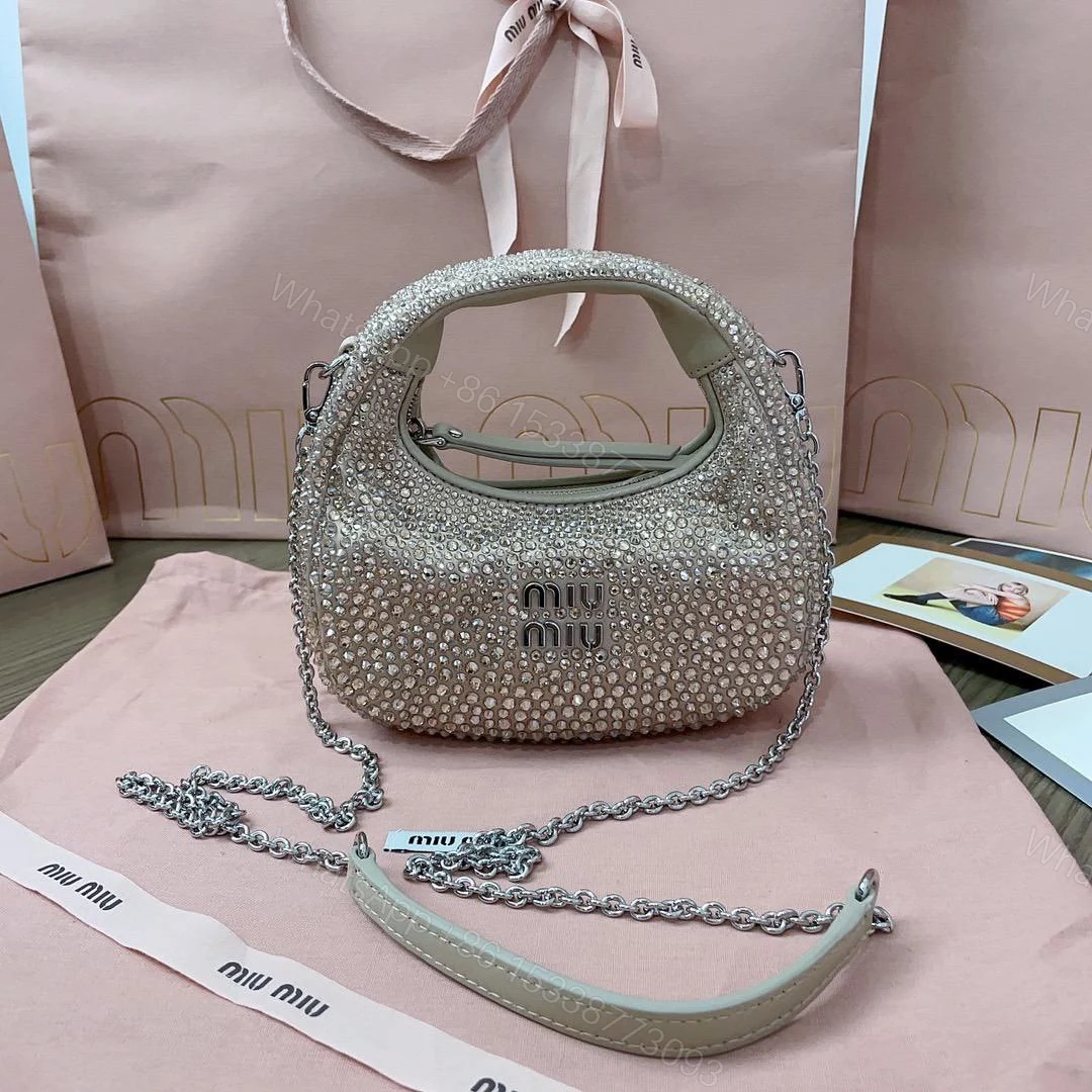 Miu Miu Wande Embellished Mini Bag — view 1