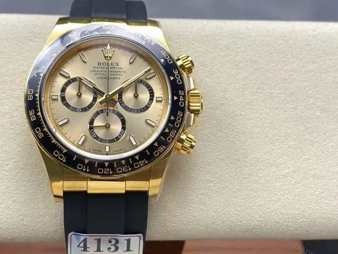 View 2 of Superclone Rolex Daytona Golden Dial 126518LN