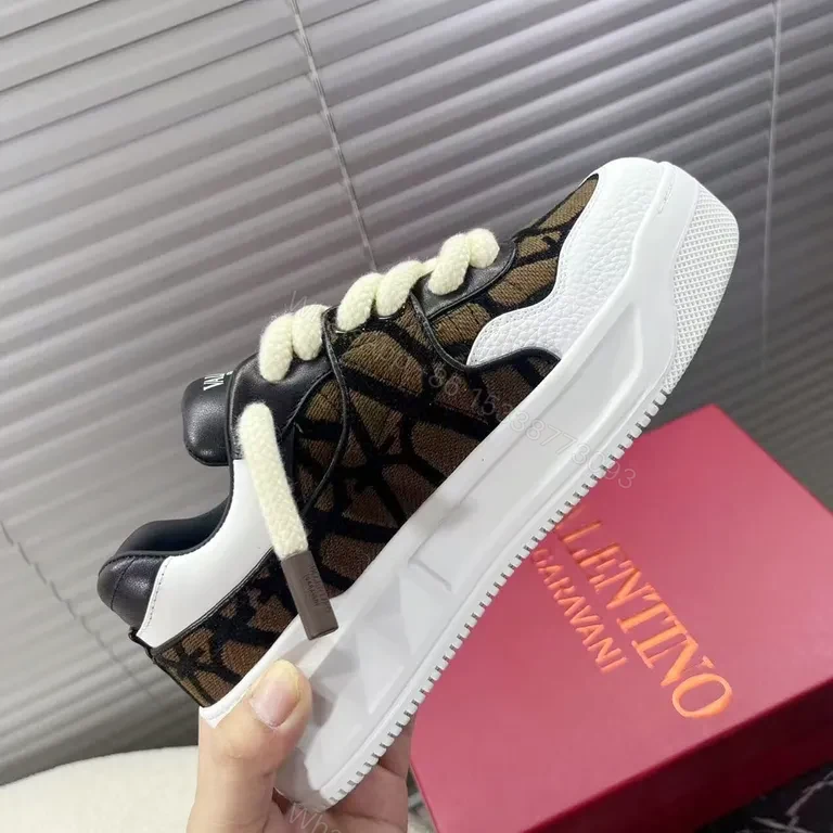 View 3 of Bold Pattern Luxury Casual Sneakers | Premium Comfort Style