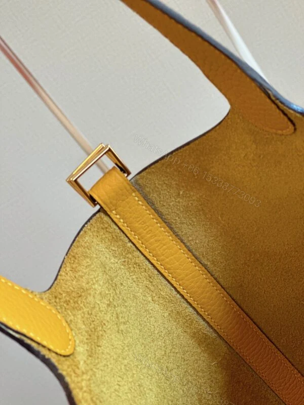 View 3 of Hermes Picotin 18 Yellow Togo leather Gold Hardware