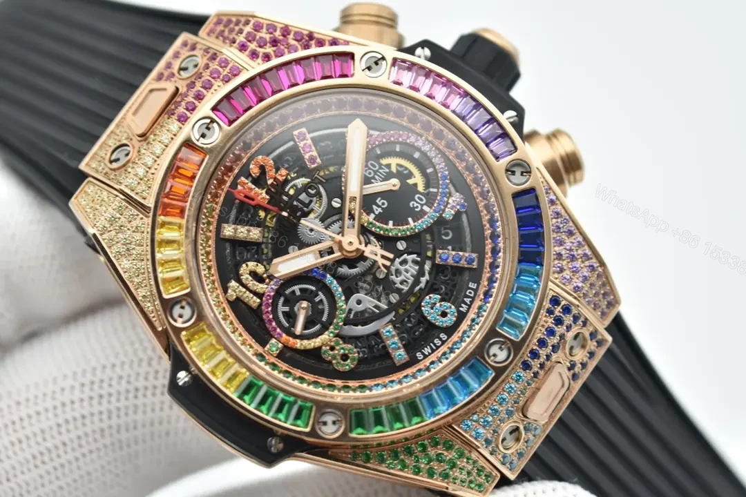 View 4 of Hublot Big Bang Rainbow Chronograph Watch
