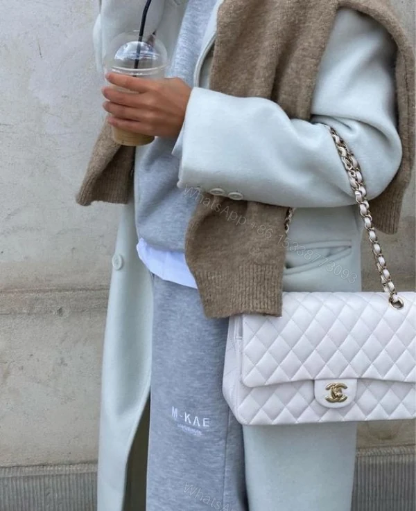 View 8 of FIRST COPY CHANEL PARIS LAMBSKIN SHOULDER BAG