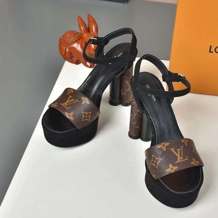 Louis Vuitton LV Podium Platform sandal replica — view 1