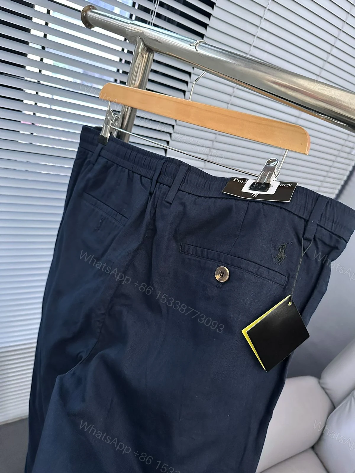 View 6 of Ralph Lauren Premium Linen Pants First Copy | AAA+ Replica Limited Edition