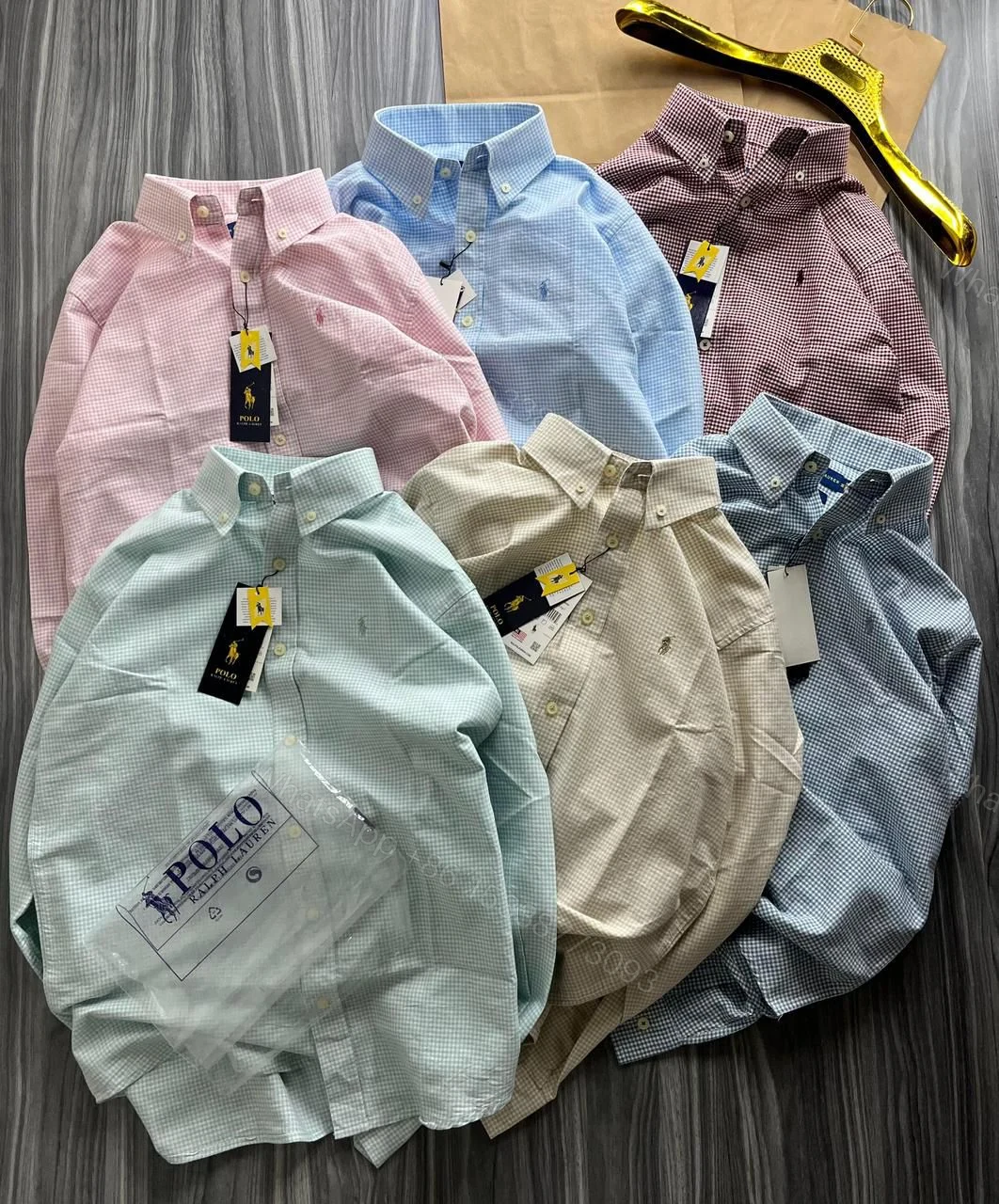 View 11 of FIRST COPY RALPH LAUREN PIN CHECK SHIRT