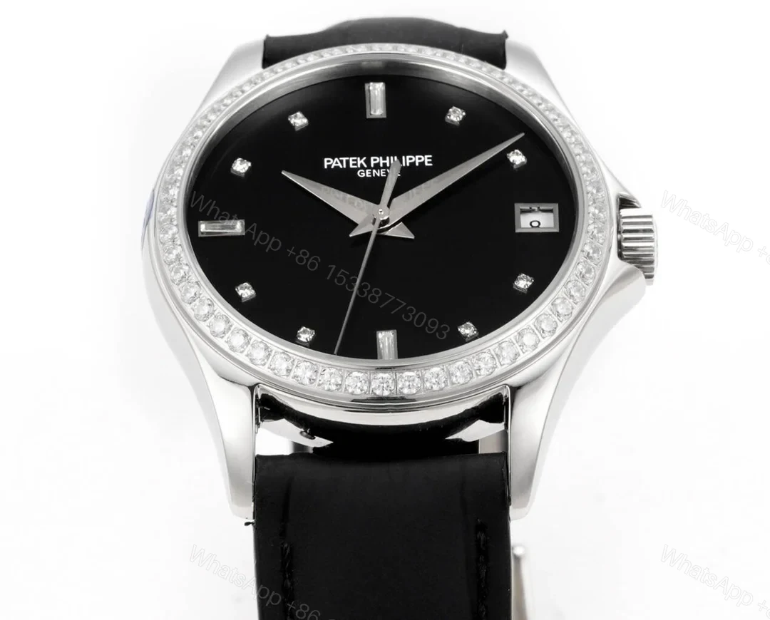 View 4 of Patek Philippe Calatrava 5297 White Gold Black 5297G-001