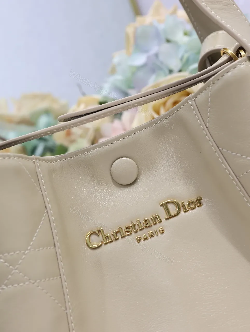 View 6 of Metallic Leather Structured Mini Tote: Everyday Luxe Tote