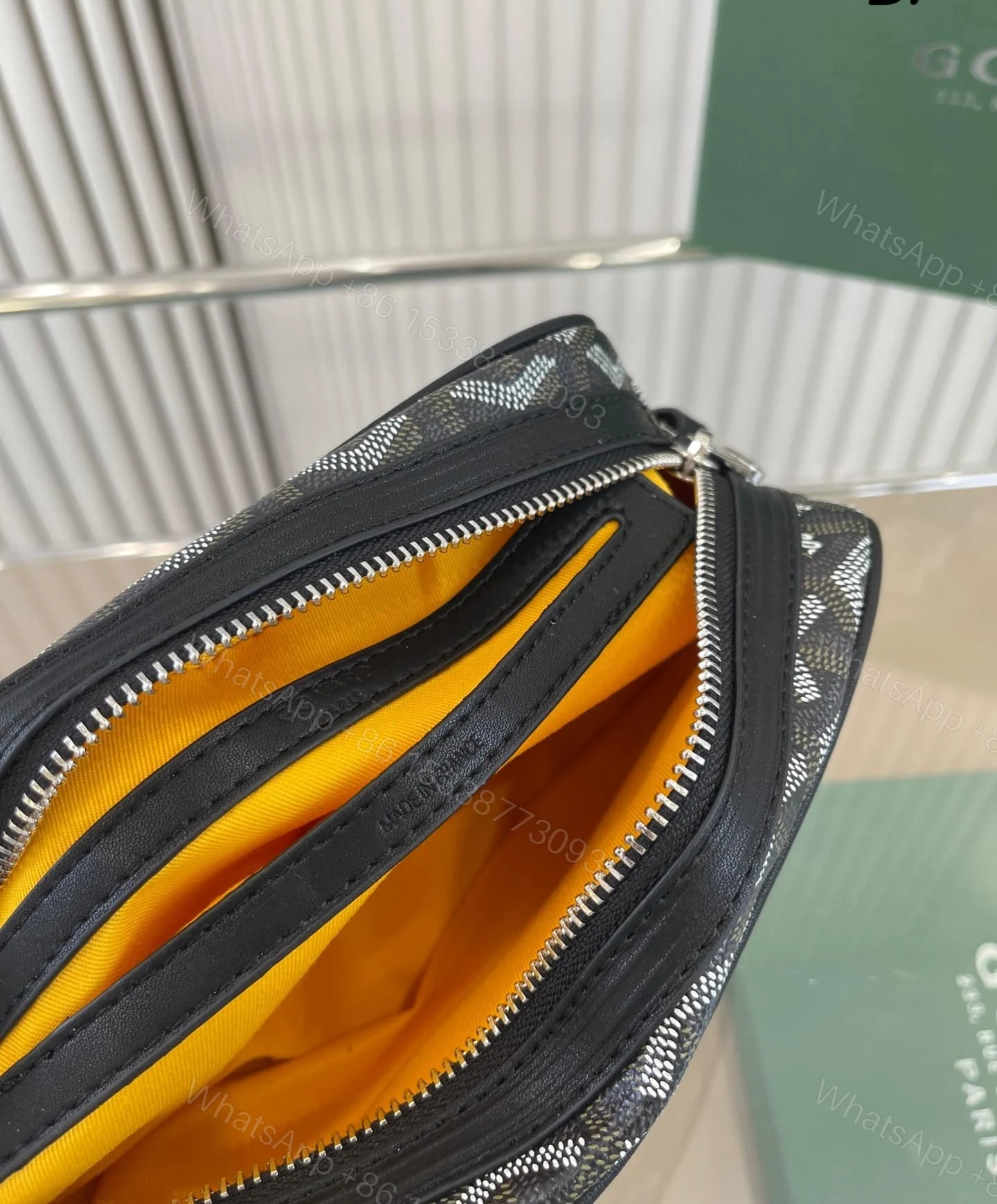 View 9 of GOYARD CAP VERT PM BAG BLACK 22CM CAPVE2PMLTY01CL01P