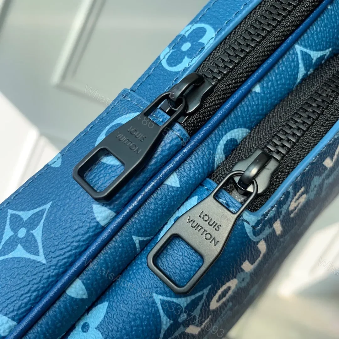 View 4 of LV avenue bag in Atlantic Blue
